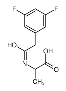 208124-34-9 structure, C11H11F2NO3