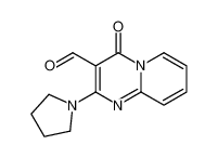 4-oxo-2-pyrrolidin-1-ylpyrido[1,2-a]pyrimidine-3-carbaldehyde 111680-73-0