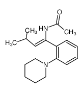 147769-97-9 spectrum, N-acetyl-N-<3-methyl-1-(2-(1-piperidinyl)phenyl)-1-(Z)-buten-1-yl>-amine