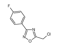 5-(Chloromethyl)-3-(4-fluorophenyl)-1,2,4-oxadiazole 721428-34-8