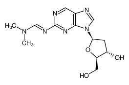 2-((DIMETHYLAMINOMETHYLIDENE)AMINO)PURINE-2'-DEOXY-RIBOSIDE 869355-02-2