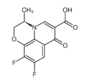 (R)-(+)-9,10-difluoro-2,3-dihydro-3-methyl-7-oxo-7H-pyrido[1,2,3-de][1,4]benzoxazine-6-carboxylic acid