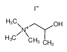 60154-19-0 structure, C6H16INO