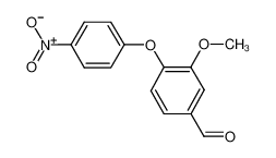 3-methoxy-4-(4-nitrophenoxy)benzaldehyde 166904-09-2