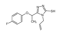 725217-88-9 structure, C13H14FN3OS