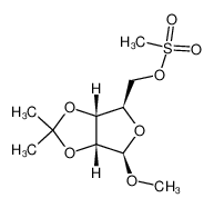 81026-76-8 structure, C10H18O7S