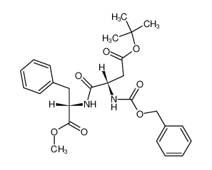 27446-39-5 N-[N-[(phenylmethoxy)carbonyl]-L-α-aspartyl]-L-phenylalanine 4-(1,1-dimethylethyl) 1-methyl ester
