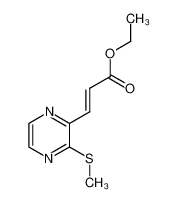 74990-48-0 spectrum, ethyl (E)-3-(3-(methylthio)pyrazin-2-yl)acrylate