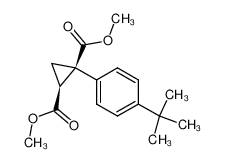 77062-89-6 spectrum, dimethyl (1R,2S)-1-(4-(tert-butyl)phenyl)cyclopropane-1,2-dicarboxylate