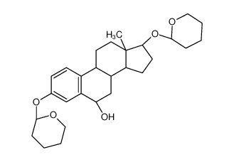 (17beta)-3,17-二[(四氢-2H-吡喃-2-基)氧基]-雌甾-1,3,5(10)-三烯-6-醇