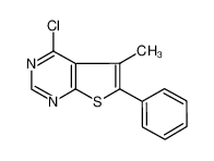 4-氯-5-甲基-6-苯基噻吩[2,3-D]嘧啶