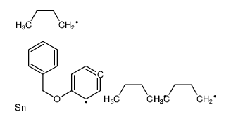 145745-05-7 structure, C25H40OSn