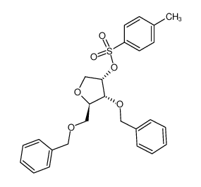 151825-71-7 (3S,4R,5R)-4-(benzyloxy)-5-((benzyloxy)methyl)tetrahydrofuran-3-yl 4-methylbenzenesulfonate