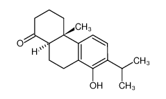 74654-67-4 spectrum, (4aS,10aR)-8-hydroxy-7-isopropyl-4a-methyl-3,4,4a,9,10,10a-hexahydrophenanthren-1(2H)-one