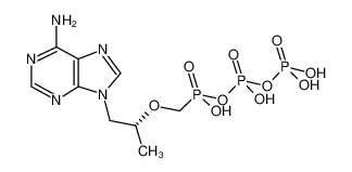 206646-04-0 structure, C9H16N5O10P3