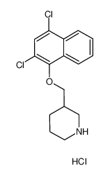 1219972-40-3 structure, C16H18Cl3NO