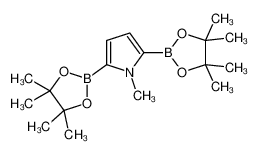 1-methyl-2,5-bis(4,4,5,5-tetramethyl-1,3,2-dioxaborolan-2-yl)pyrrole 1218791-17-3