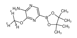 1188298-74-9 structure, C11H15BD3N3O3