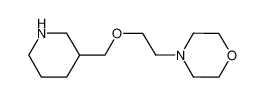 4-[2-(piperidin-3-ylmethoxy)ethyl]morpholine 946713-06-0