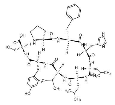 20777-63-3 structure, C49H70N10O11