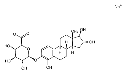 106257-04-9 structure, C24H31NaO10