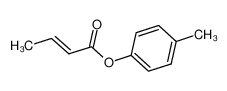 (4-methylphenyl) but-2-enoate 55%