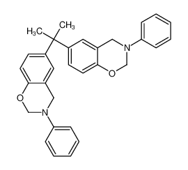 3-phenyl-6-[2-(3-phenyl-2,4-dihydro-1,3-benzoxazin-6-yl)propan-2-yl]-2,4-dihydro-1,3-benzoxazine