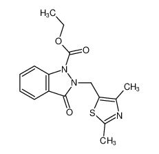 120276-43-9 structure, C16H17N3O3S