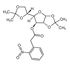 1223405-87-5 1,2:5,6-di-O-isopropylidene-3-O-(2-nitro)phenylacetyl-α-D-glucofuranose