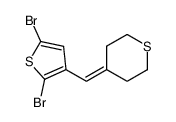 4-[(2,5-dibromothiophen-3-yl)methylidene]thiane 918941-38-5
