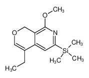 174092-77-4 4-ethyl-8-methoxy-6-(trimethylsilyl)-1H-pyrano[3,4-c]pyridine