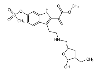 287980-12-5 structure, C22H30N2O7S