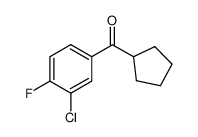 898791-62-3 structure, C12H12ClFO