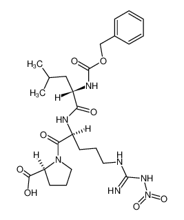 50587-00-3 spectrum, Nα-Benzyloxycarbonyl-L-leucyl-NG-nitro-L-arginyl-L-proline