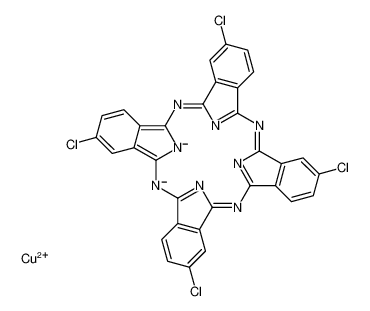 Copper, (2,9,16,23-tetrachlorophthalocyaninato(2-)) 16040-69-0