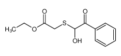 82408-32-0 (1-Hydroxy-2-oxo-2-phenyl-ethylsulfanyl)-acetic acid ethyl ester