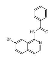 215453-54-6 spectrum, N-(7-bromo-1-isoquinolinyl)benzamide