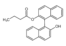 124040-95-5 spectrum, 1-(2-hydroxynapthalen-1-yl)napthalen-2-yl butyrate