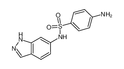 4-amino-N-(1H-indazol-6-yl)benzenesulfonamide 13744-68-8