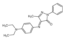 117985-07-6 4-Diethylamino-phenylimino-3-methyl-1-phenyl-2-pyrazolin-5-on