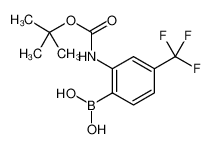 879609-79-7 structure, C12H15BF3NO4