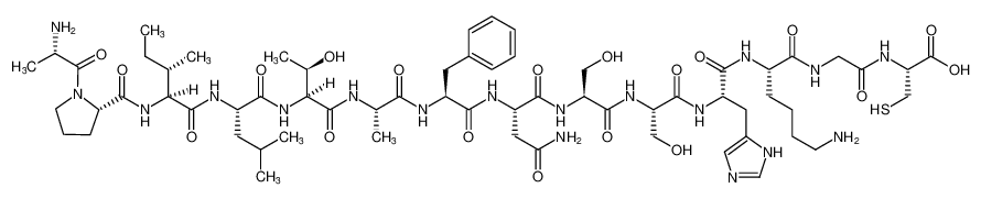 120337-73-7 structure, C63H100N18O19S