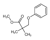 methyl 2,2-dimethyl-3-phenoxypropanoate 651729-70-3