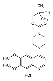 23256-28-2 structure, C19H27ClN4O5