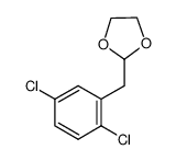 2-[(2,5-dichlorophenyl)methyl]-1,3-dioxolane 898759-15-4