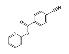 74032-49-8 spectrum, S-(2-pyridinyl) 4-cyanobenzenecarbothioate