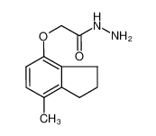 2-[(7-甲基-2,3-二氢-1H-茚-4-基)氧基]乙酰肼