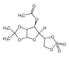 163592-74-3 (3aR,5S,6S,6aR)-5-((R)-2,2-dioxido-1,3,2-dioxathiolan-4-yl)-2,2-dimethyltetrahydrofuro[2,3-d][1,3]dioxol-6-yl acetate