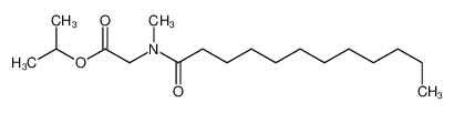 propan-2-yl 2-[dodecanoyl(methyl)amino]acetate 230309-38-3