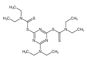 30863-11-7 structure, C17H30N6S4